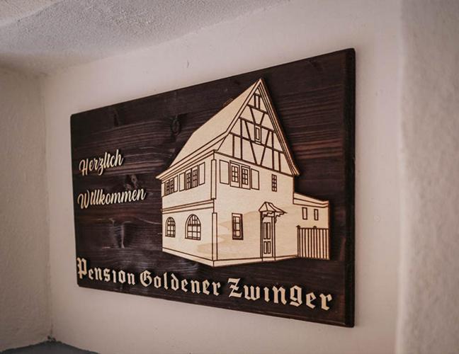 Pension Goldener Zwinger Майнінген Екстер'єр фото